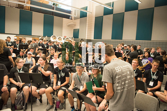 Ohio University Marching 110 Training Camp 2017