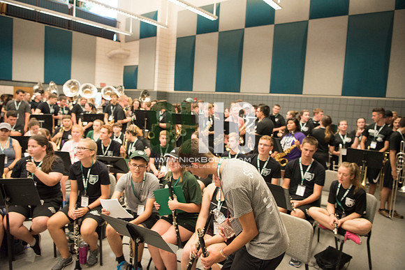 Ohio University Marching 110 Training Camp 2017