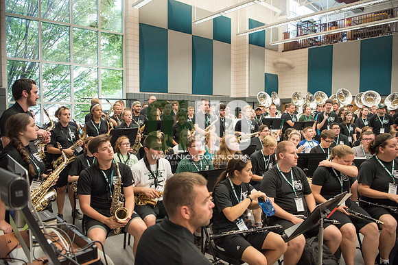 Ohio University Marching 110 Training Camp 2017