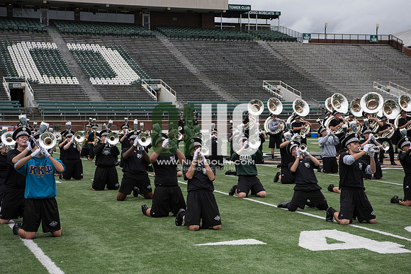 Ohio University Marching 110 Hampton 2017