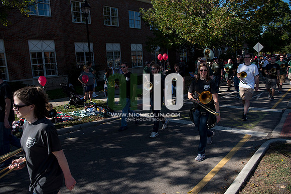 Ohio University Marching 110 Homecoming 2017