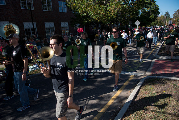 Ohio University Marching 110 Homecoming 2017