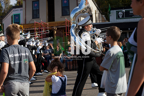 Ohio University Marching 110 Homecoming 2017