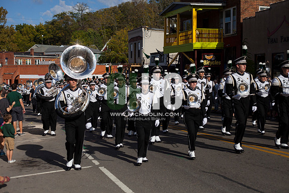 Ohio University Marching 110 Homecoming 2017