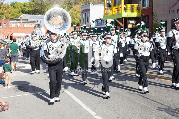 Ohio University Marching 110 Homecoming 2017