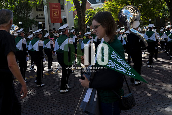 Ohio University Marching 110 Homecoming 2017