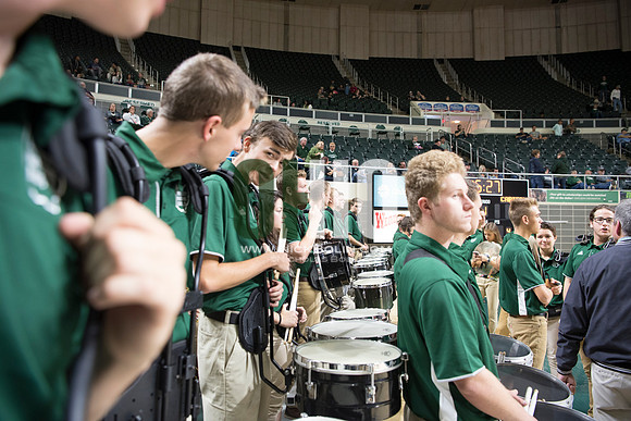 Ohio University Marching 110 Basketball 2017