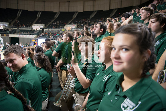 Ohio University Marching 110 Basketball 2017