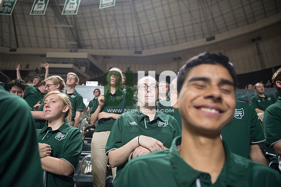 Ohio University Marching 110 Basketball 2017