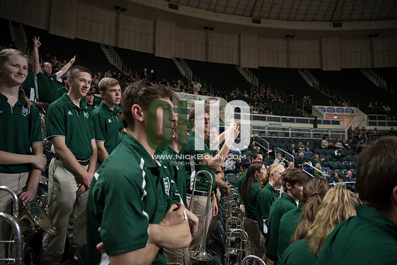 Ohio University Marching 110 Basketball 2017