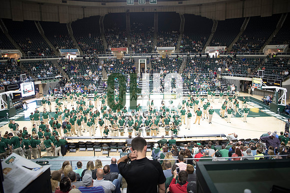 Ohio University Marching 110 Basketball 2017