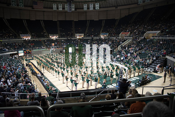 Ohio University Marching 110 Basketball 2017