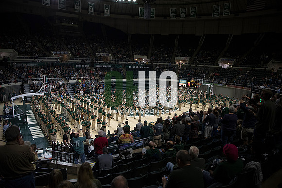 Ohio University Marching 110 Basketball 2017