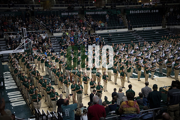 Ohio University Marching 110 Basketball 2017