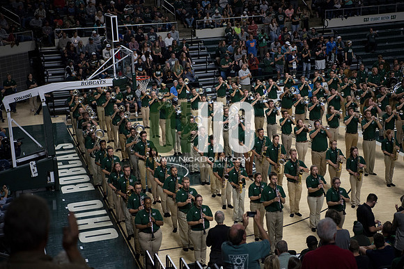 Ohio University Marching 110 Basketball 2017