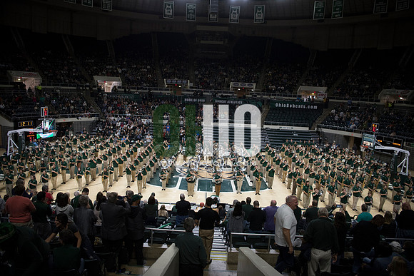 Ohio University Marching 110 Basketball 2017