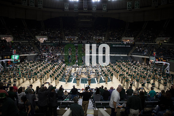 Ohio University Marching 110 Basketball 2017