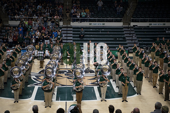 Ohio University Marching 110 Basketball 2017
