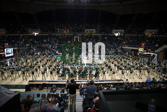 Ohio University Marching 110 Basketball 2017