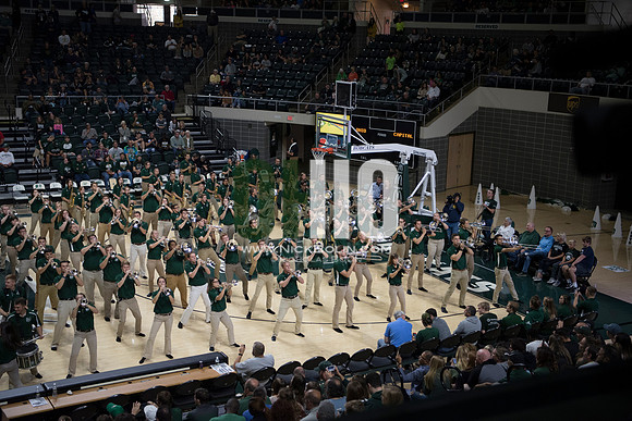 Ohio University Marching 110 Basketball 2017