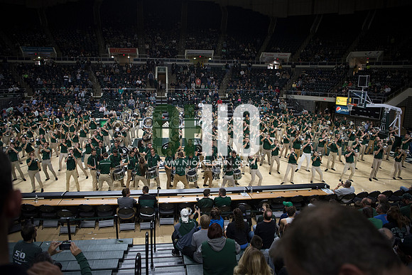 Ohio University Marching 110 Basketball 2017