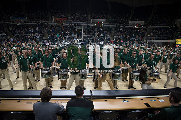 Ohio University Marching 110 Basketball 2017