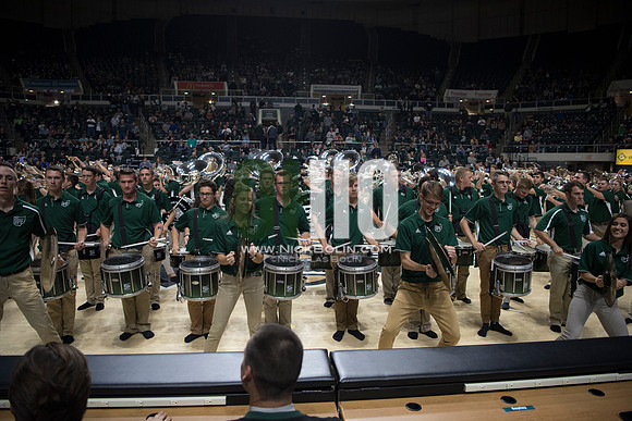 Ohio University Marching 110 Basketball 2017