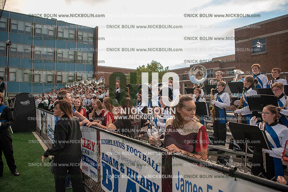 Marching 110 Highlands High School 2018