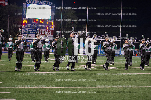 Marching 110 Highlands High School 2018