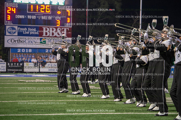 Marching 110 Highlands High School 2018