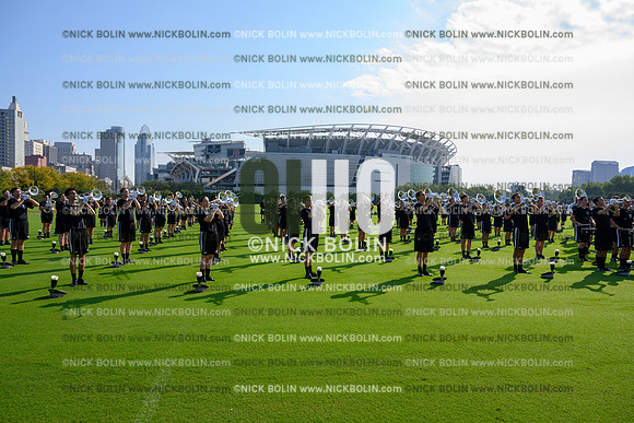 Ohio University Marching 110 Browns 2018