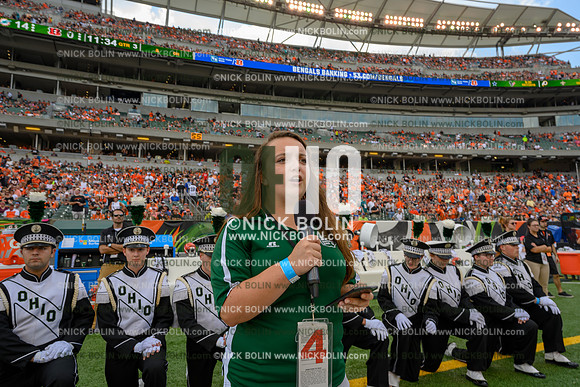 Ohio University Marching 110 Browns 2018