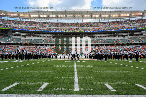 Ohio University Marching 110 Browns 2018