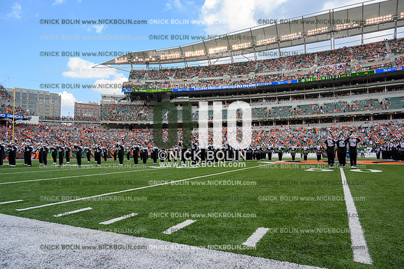Ohio University Marching 110 Browns 2018