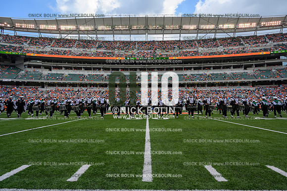 Ohio University Marching 110 Browns 2018