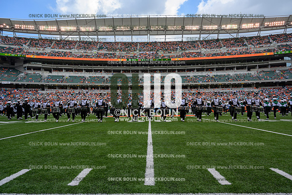 Ohio University Marching 110 Browns 2018