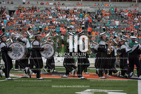Ohio University Marching 110 Browns 2018