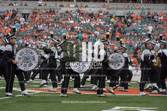 Ohio University Marching 110 Browns 2018