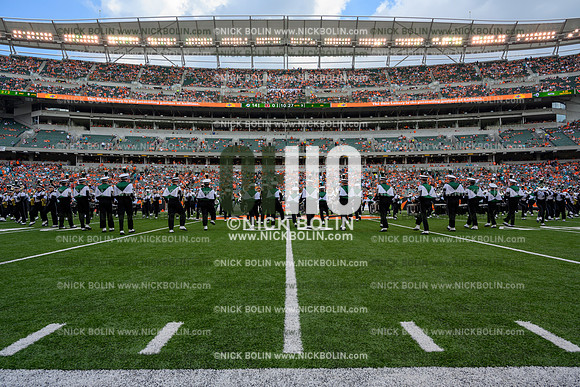 Ohio University Marching 110 Browns 2018