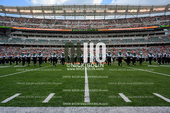 Ohio University Marching 110 Browns 2018