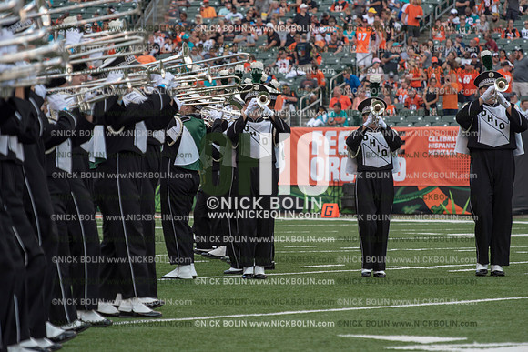 Ohio University Marching 110 Browns 2018