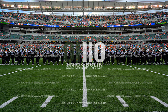Ohio University Marching 110 Browns 2018