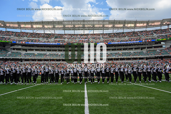 Ohio University Marching 110 Browns 2018
