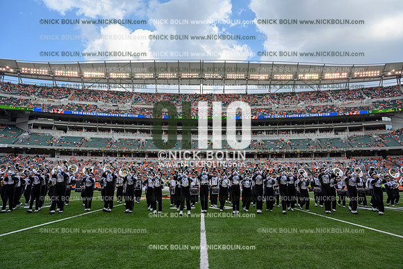 Ohio University Marching 110 Browns 2018
