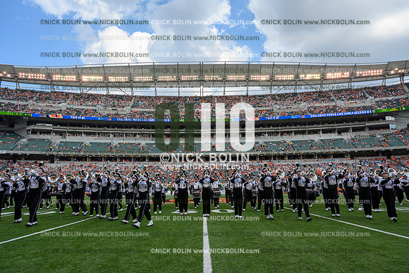 Ohio University Marching 110 Browns 2018