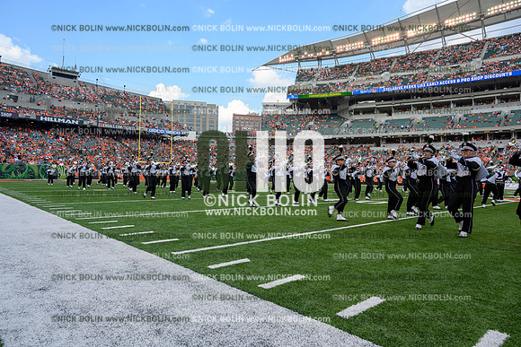 Ohio University Marching 110 Browns 2018