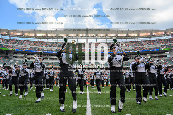 Ohio University Marching 110 Browns 2018
