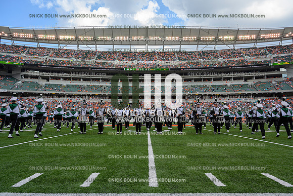 Ohio University Marching 110 Browns 2018