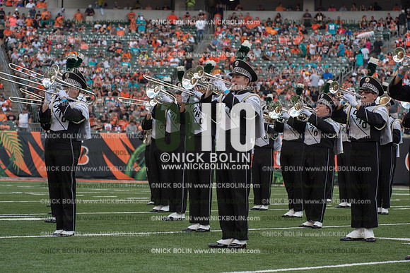 Ohio University Marching 110 Browns 2018