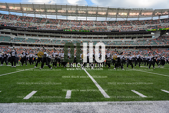 Ohio University Marching 110 Browns 2018